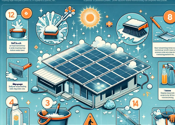 🌞 Maximize Your Solar Power! A Simple Guide to Cleaning Your Photovoltaic Panels 🌞