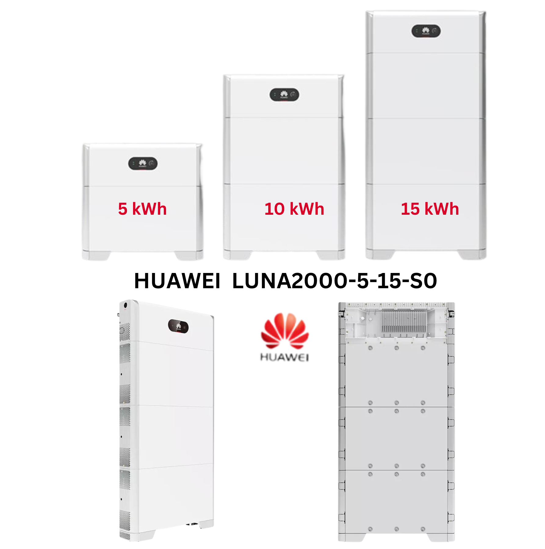 Huawei PV-Komplettset - [3kW + 10kWh]