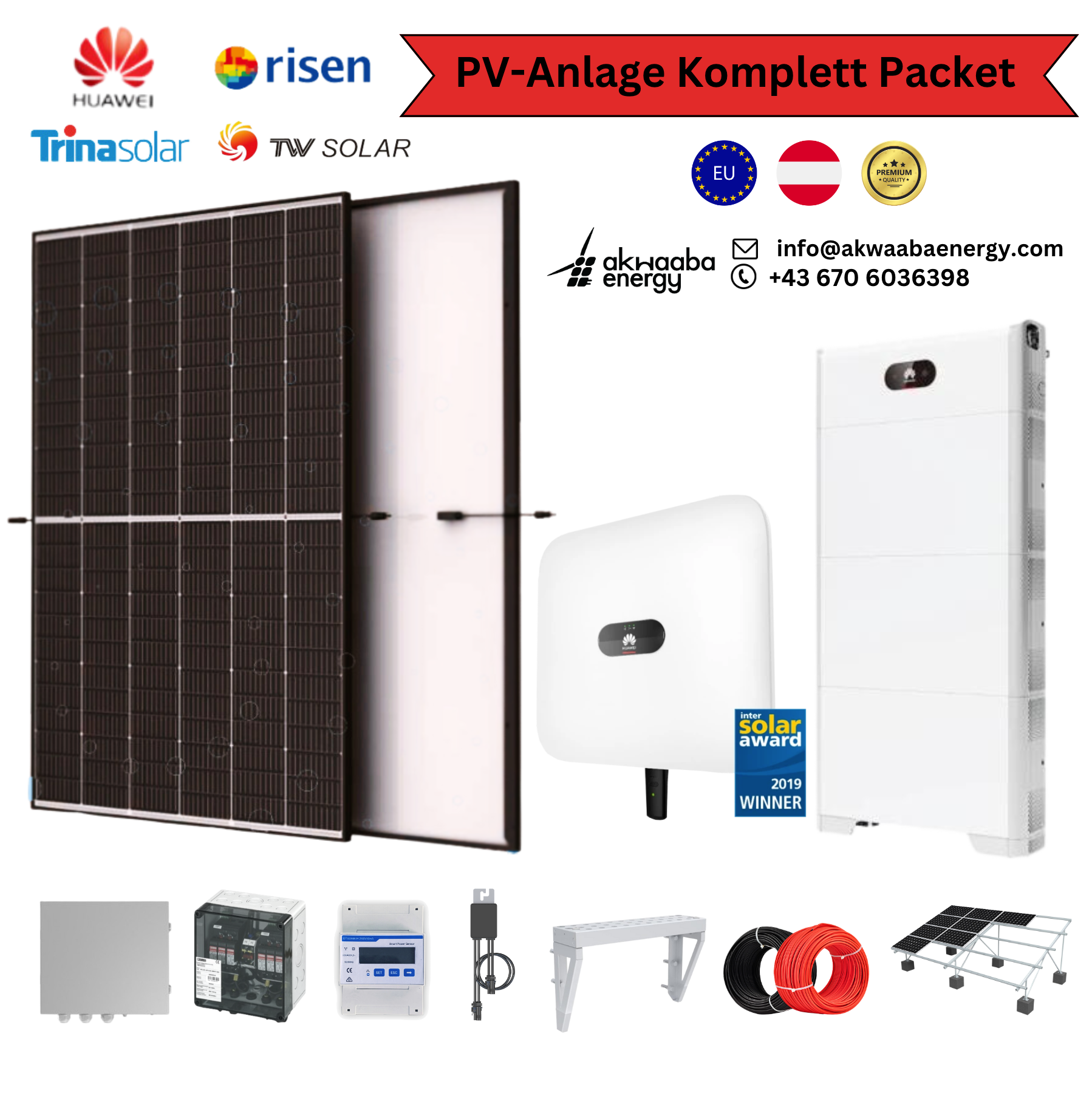 Ensemble Photovoltaïque Complet Huawei