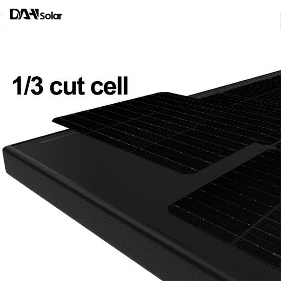 460 W – DAH Solar – 1/3 geschnittenes Vollbild-PV-Modul