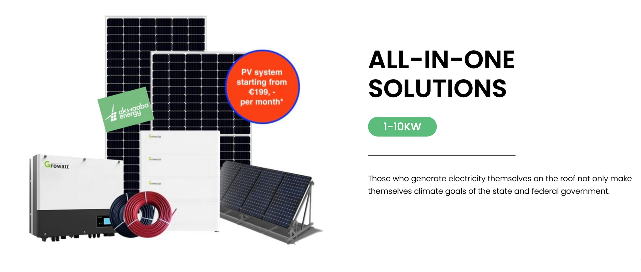 10-kW-Hybrid-Solarsystem-Set – 3 Phasen